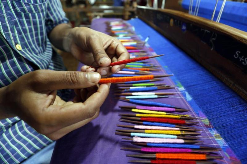Making of a Kani Shawl