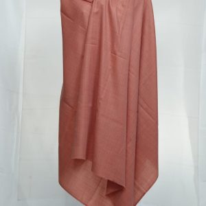 luxury pashmina lite orange shawl