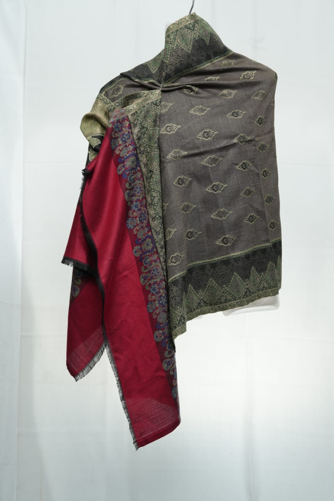 kani jama red moon shawl
