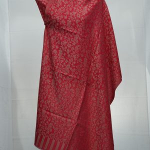 Luxury Almond Red Pashmina Shawl