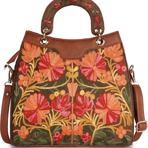 VELUCIA Women Tan Tote