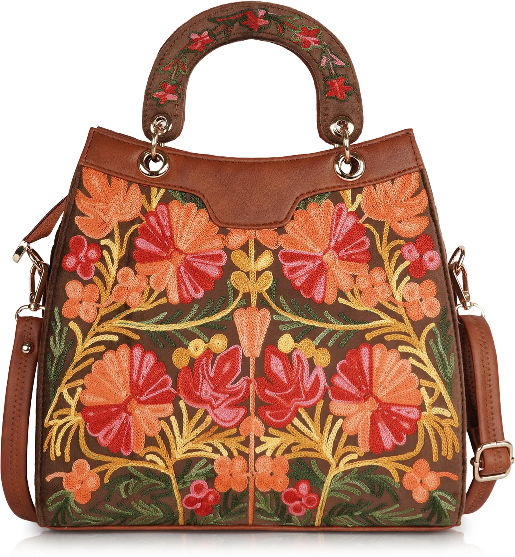 VELUCIA Women Tan Tote