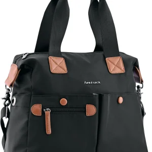 Fastrack Women Black Satchel