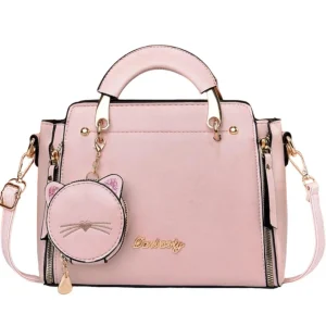 Santorini Women Pink Satchel