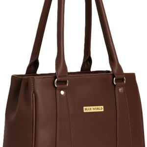 BLUE WORLD Women Brown Handbag
